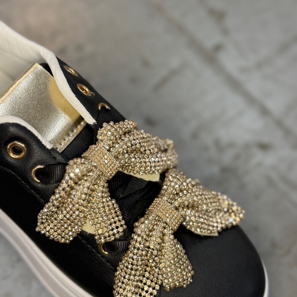 Women fashion platform with double bowls sneaker - Picture 5 of 7